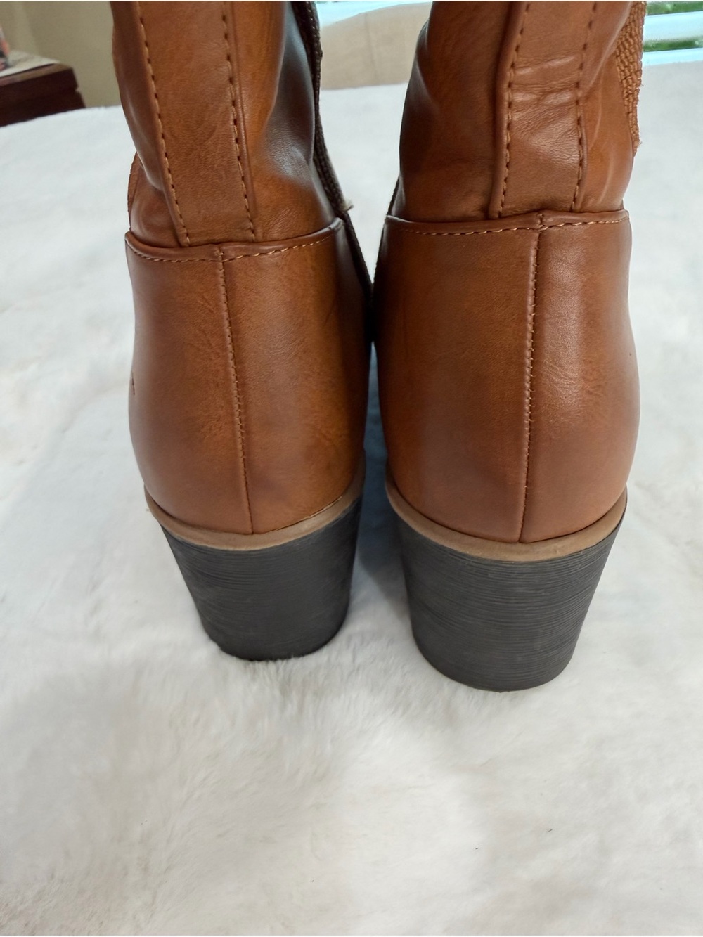 Soul Naturalizer Women’s Adrian Tall Wedge Boot - Brown Size 7.5 - Picture 7 of 8